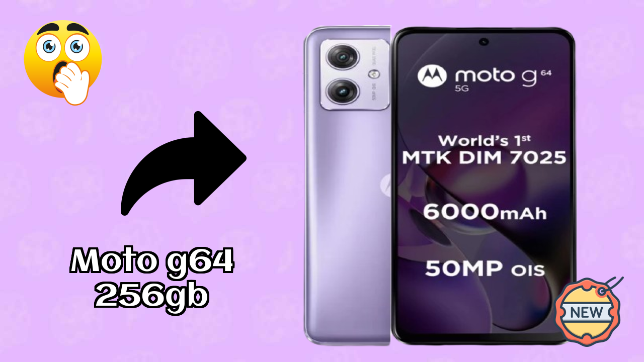 Moto G64 256GB at ₹16,889 - Best Features Highlighted