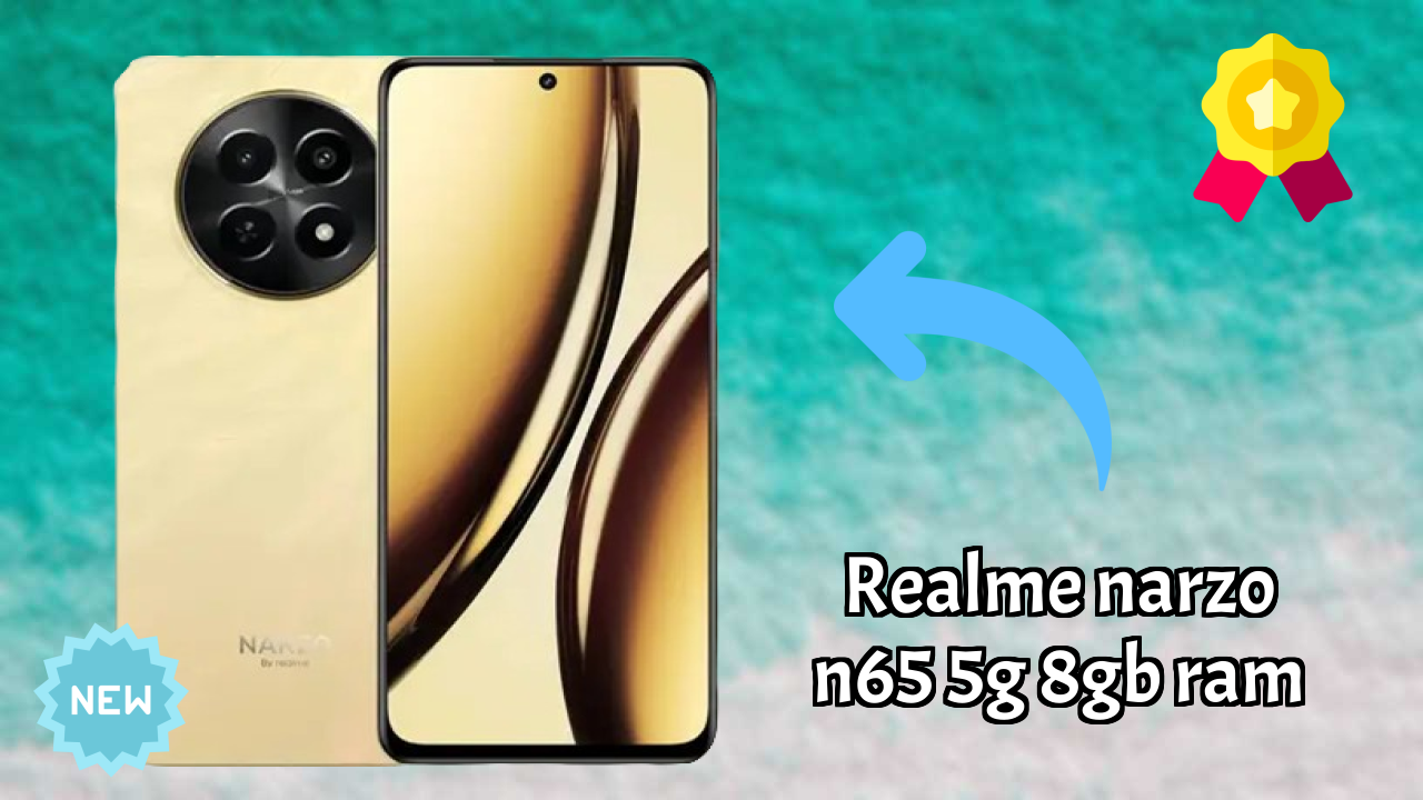 Realme Narzo N65 5G 8GB RAM Display Technology: 6.67 Inches (16.94 Cm) Screen