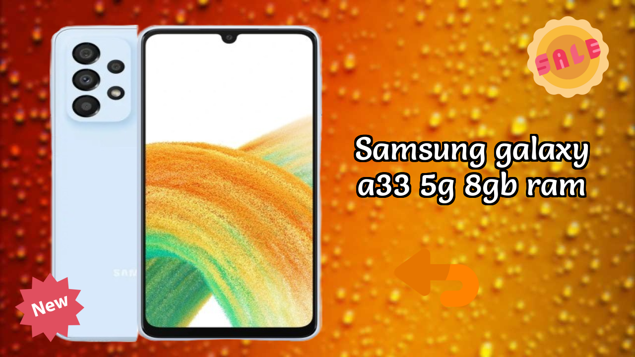 Samsung Galaxy A33 5G 8GB RAM Camera Comparison: 48 MP + 8 MP + 5 MP + 2 MP Rear Camera vs Competition