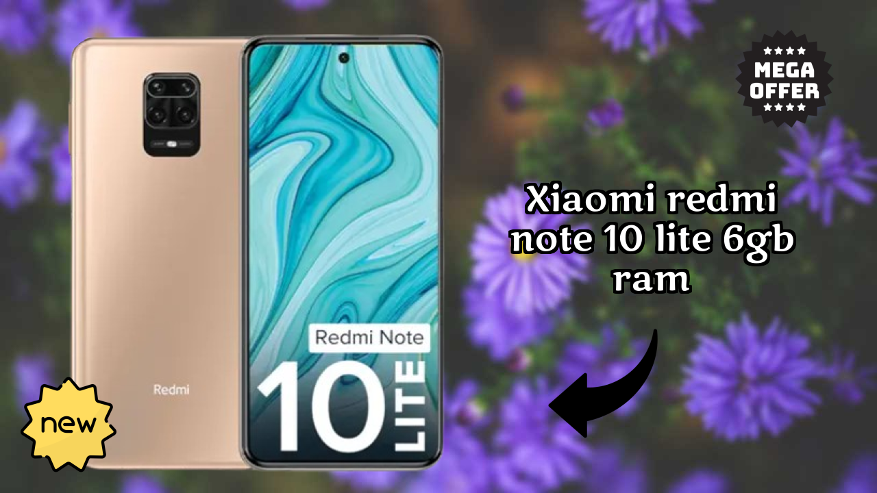 Xiaomi Redmi Note 10 Lite 6GB RAM Test: 6 GB RAM Handles Heavy Tasks